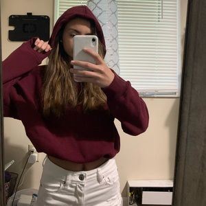 Brand new Garage tied waist hoodie